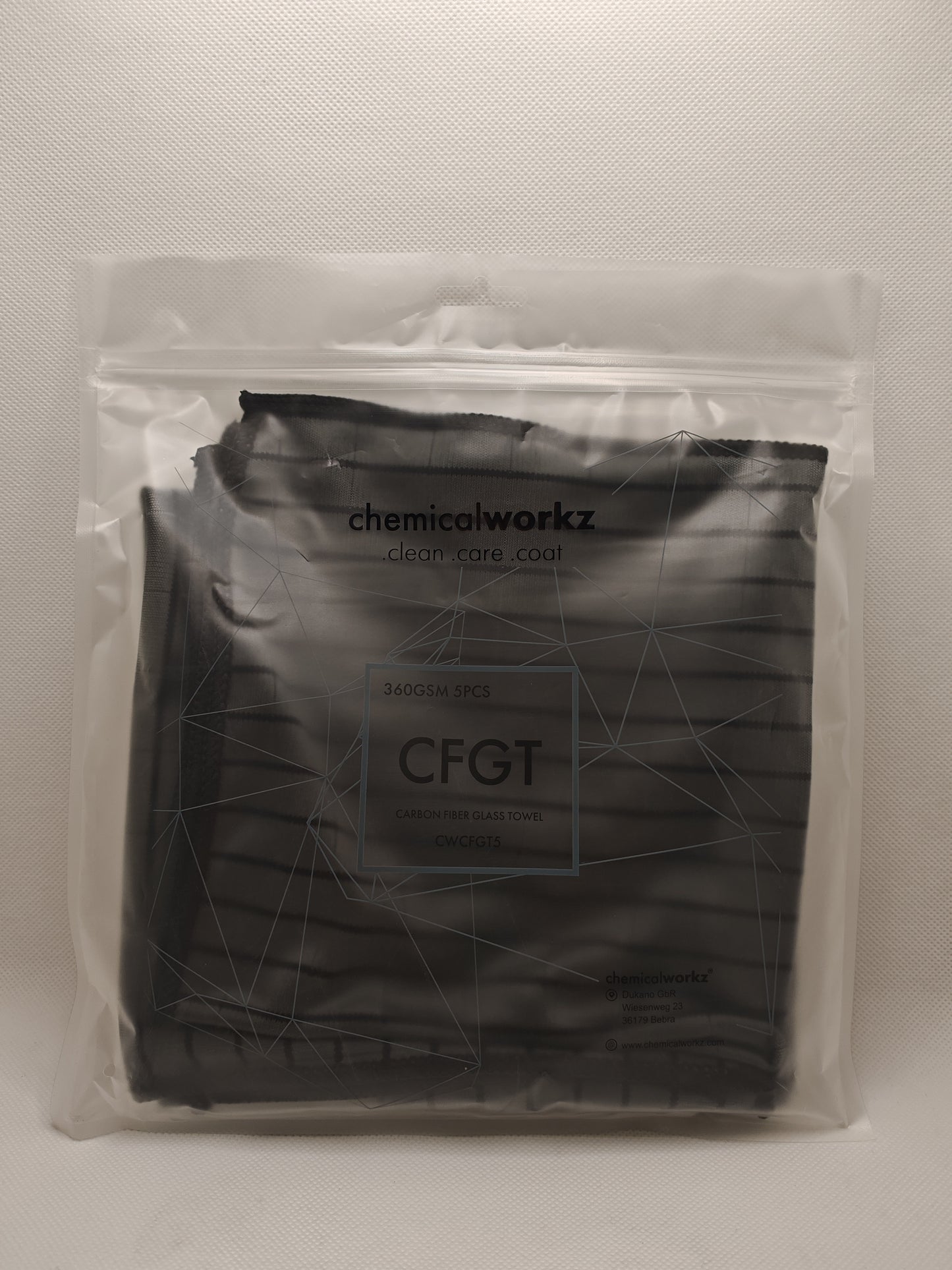 ChemicalWorkz Carbon Premium Glastuch (1 Tuch)