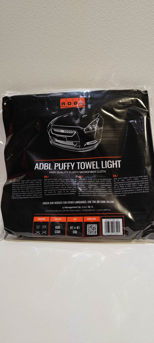 ADBL Puffy Towel Light Poliertuch 600GSM 41×41